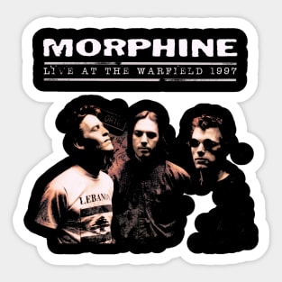 Morphine At The Warfield 1997 Sticker